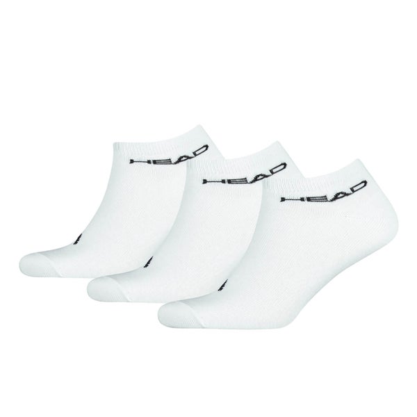 Head Men's 3 Pack Sneaker Socks - White