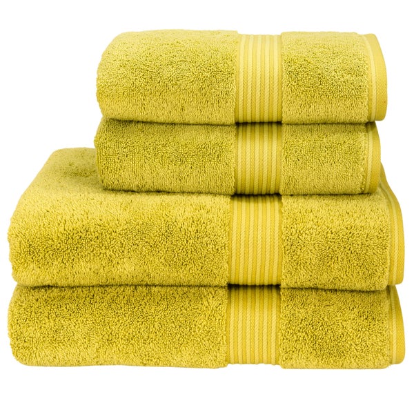 Christy Supreme Hygro Towel Range - Chartreuse