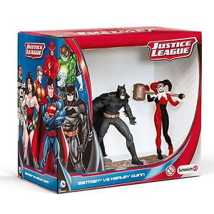 Schleich Batman Vs. Harley Quinn Scenery Pack