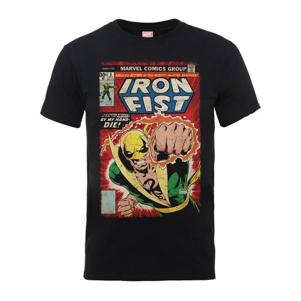 Marvel Comics Iron Fist Die By My Hand Heren T-shirt - Zwart