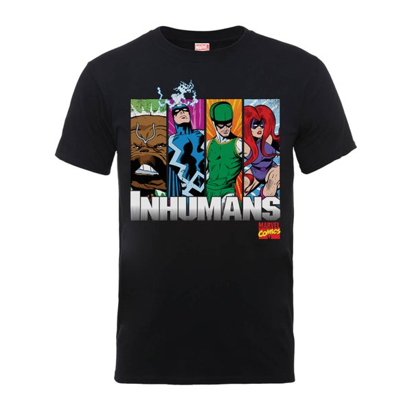Marvel Comics Inhumans Men's Black T-Shirt