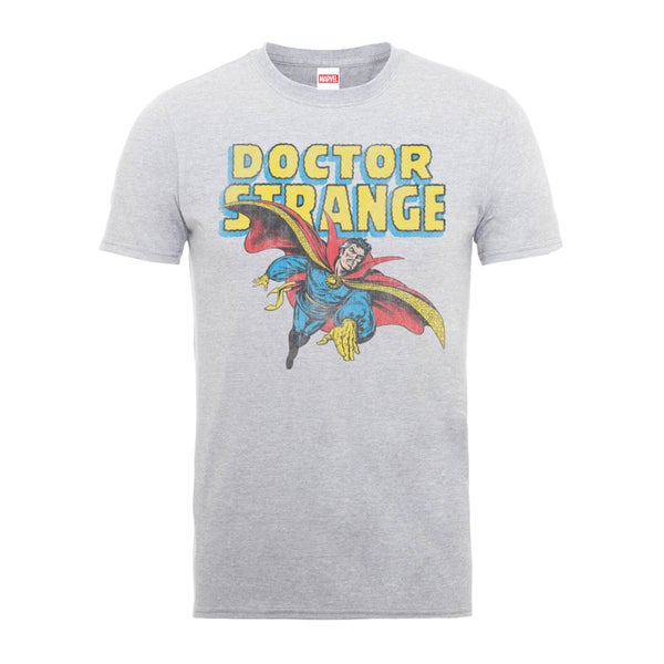 Marvel Doctor Strange Vliegend Heren T-shirt - Grijs