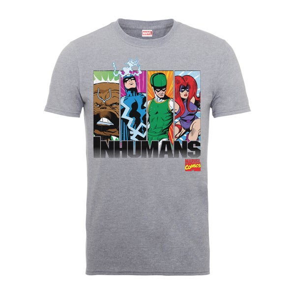 T-Shirt Homme Inhumans - Marvel Comics - Gris