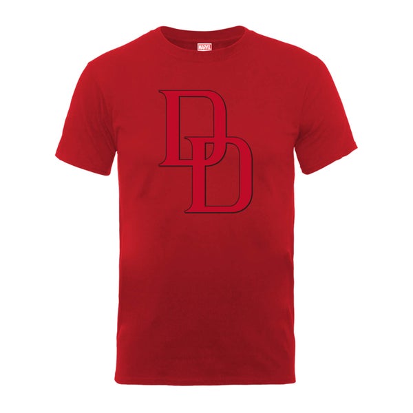 Marvel Comics Daredevil Logo Männer T-Shirt - Rot