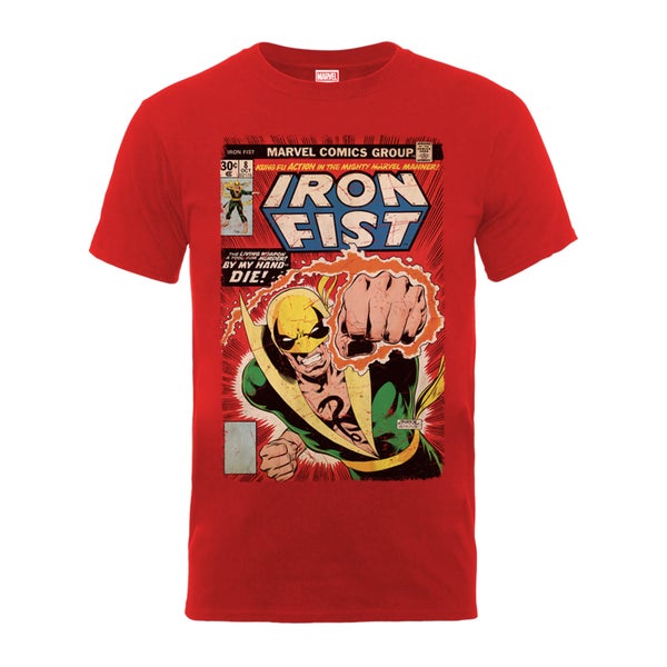 Marvel Comics Iron Fist Die By My Hand Heren T-shirt - Rood