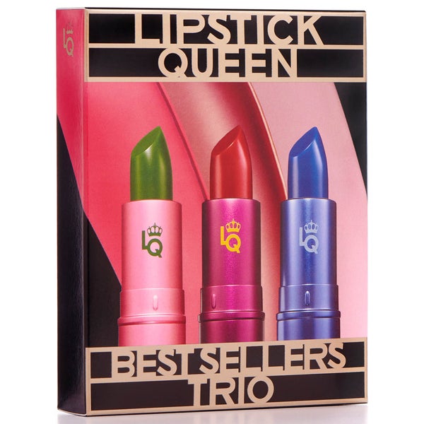 Conjunto de Trio de Batons Mais Vendidos da Lipstick Queen