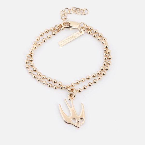 McQ Alexander McQueen Women's Swallow Bracelet - Gold