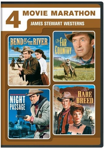 4 Movie Marathon: James Stewart Western Collection