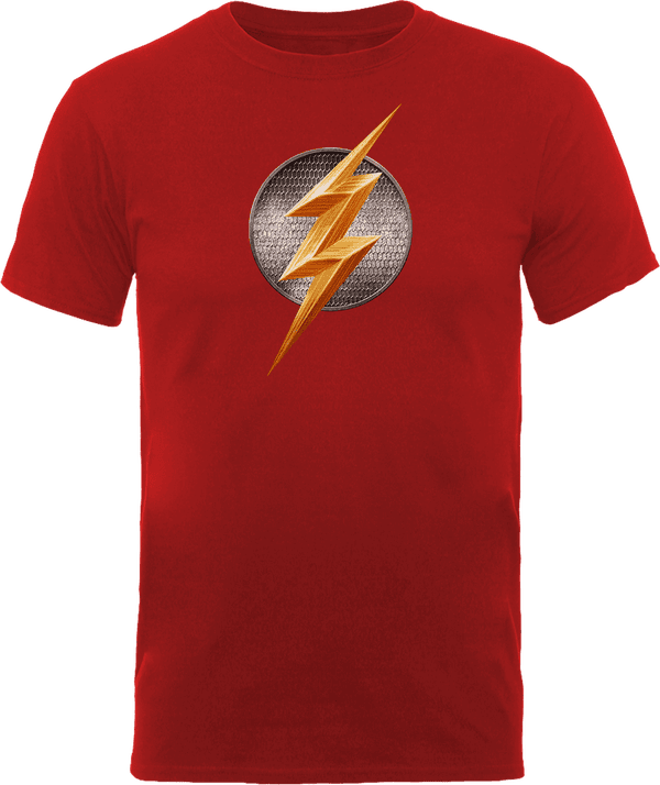 Justice League The Flash Emblem Men's T-Shirt - Red