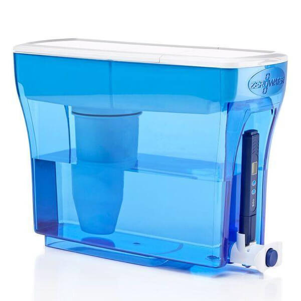 ZeroWater 23-Cup Water Filtration Dispenser - 5.4L - Blue
