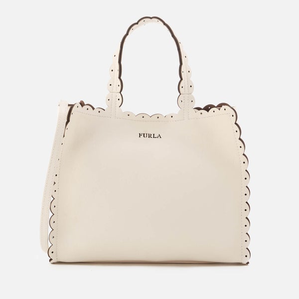 Furla Women's Merletto Small Tote Bag - White