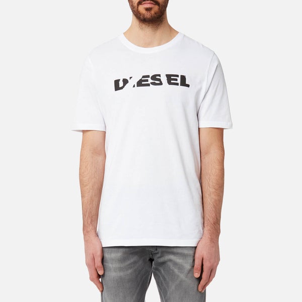 Diesel Men's Just Printed T-Shirt - Bright White