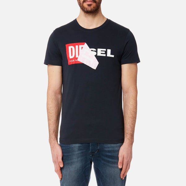Diesel Men's Diego Logo T-Shirt - Total Eclipse