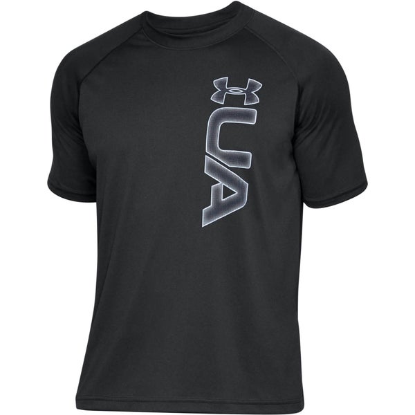 Under Armour Men's Tech Graphic T-Shirt - Black