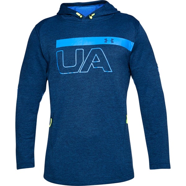 Under Armour Men's MK1 Terry Graphic Hoody - Blue