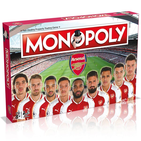 Monopoly Board Game - Arsenal F.C 17/18 Edition