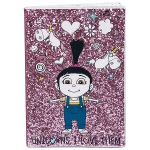 Despicable Me 3 A5 Glitter Notebook
