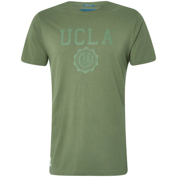 T-Shirt Homme Logo Powell UCLA - Vert