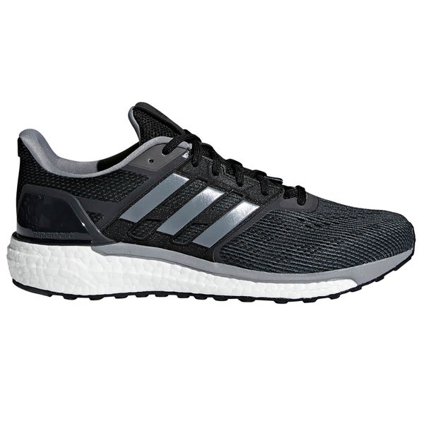 adidas Men's Supernova Running Shoes - Black/White/Silver