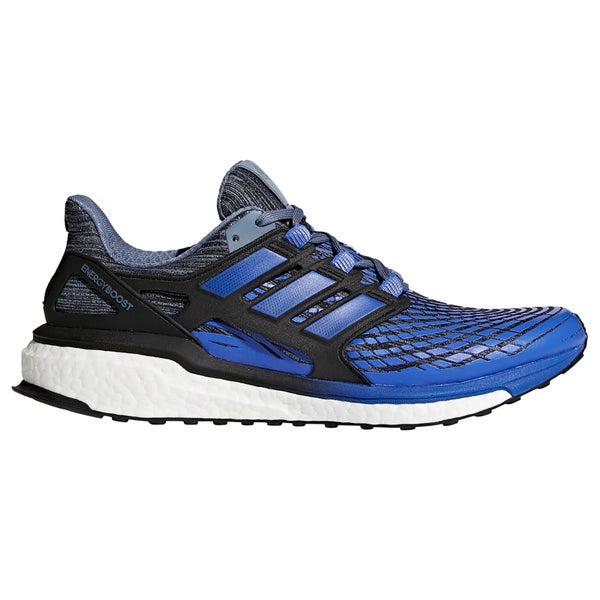 adidas Men's Energy Boost Running Shoes - Steel/Blue