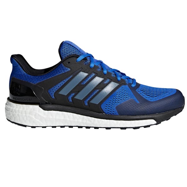 adidas Men's Supernova ST Running Shoes - Blue/Steel/Red