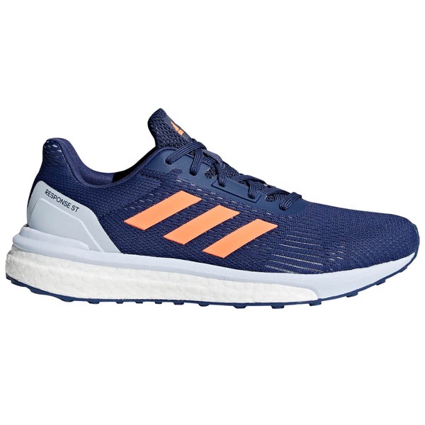adidas Women's Response ST Running Shoes - Indigo/Orange/Blue