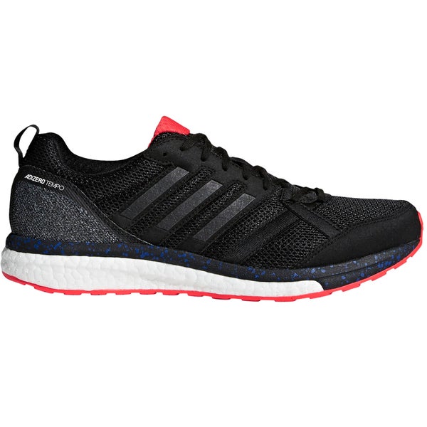 adidas Adizero Tempo 9 Aktiv Running Shoes - Black/Red