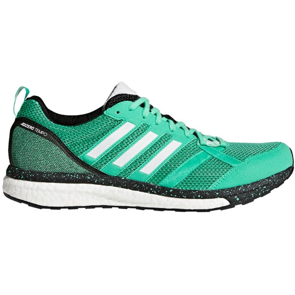 adidas Men's Adizero Tempo 9 Running Shoes - Green/White