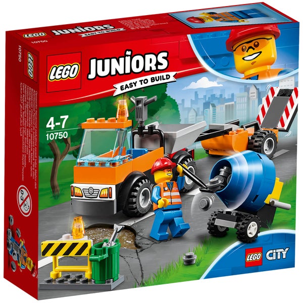 LEGO Juniors : Le camion de réparation des routes (10750)