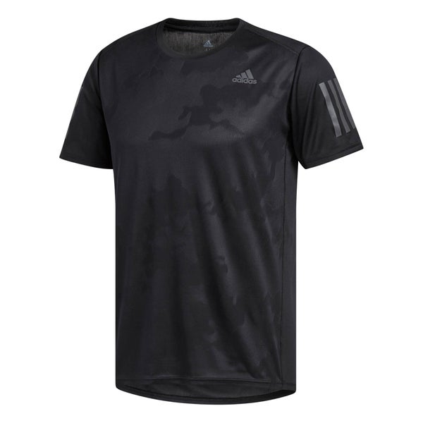 adidas Men's Response Running T-Shirt - Black