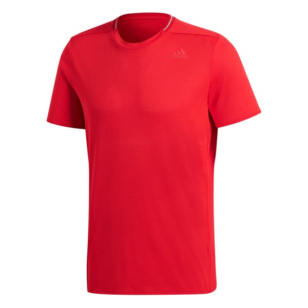 adidas Men's Supernova Running T-Shirt - Scarlet