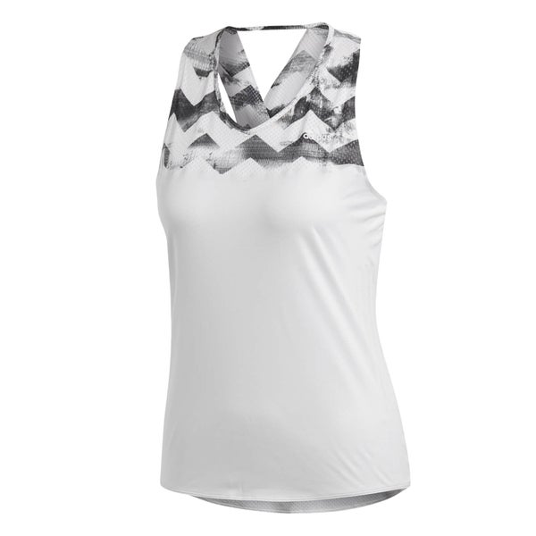 adidas Women's Adizero Running Tank Top - White/Black