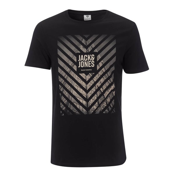 T-Shirt Homme Core Burke Jack & Jones - Noir
