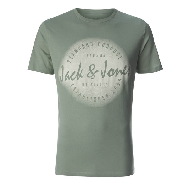 T-Shirt Homme Originals Reji Jack & Jones - Vert