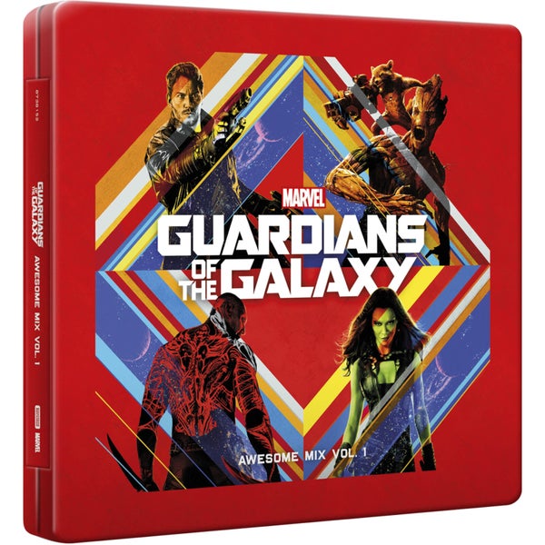 Zavvi Exclusive Guardians of the Galaxy: Vol - 1 CD Steelbook