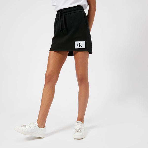 Calvin Klein Women's True Icon Skirt - Black/White