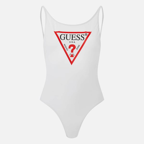 Guess Women's One Piece Swimsuit - Optic White