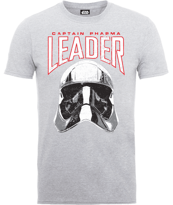 Camiseta Star Wars Los Últimos Jedi "Capitán Phasma" - Hombre - Gris
