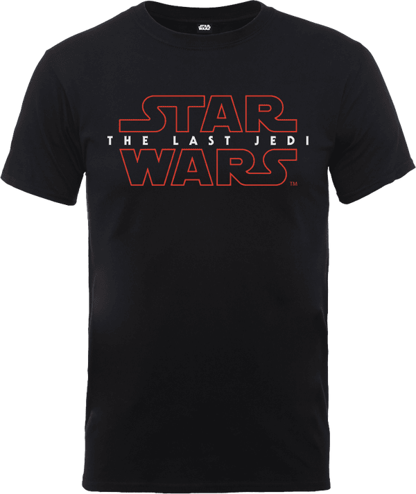 Camiseta Star Wars Los Últimos Jedi "The Last Jedi" - Hombre - Negro