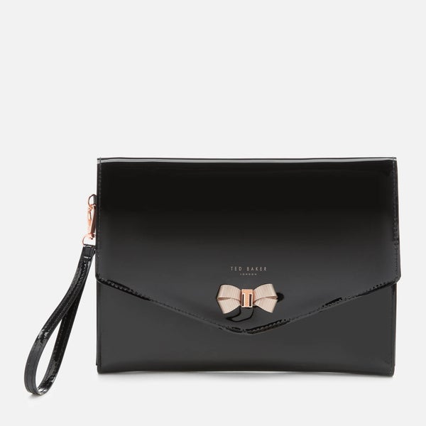 Ted Baker Women's Luanne Bow Envelope Pouch - Black