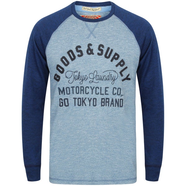 T-Shirt Manches Longues Homme Redwing Tokyo Laundry - Bleu