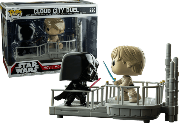 Figurine Pop! Movie Moments Darth Vader & Luke EXC - Star Wars