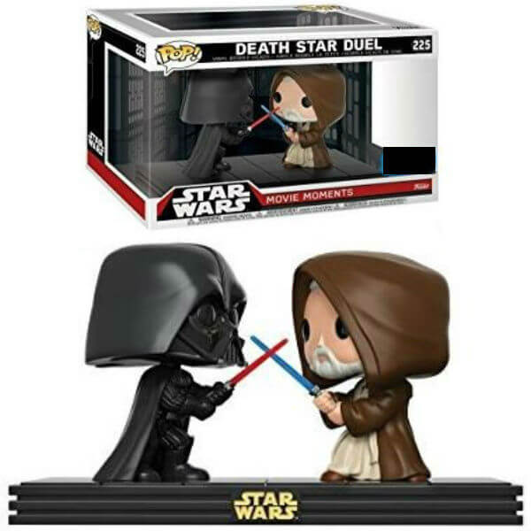 Star Wars Movie Moments Darth Vader & Obi Wan Kenobi EXC Pop! Vinyl Figur 2er Pack
