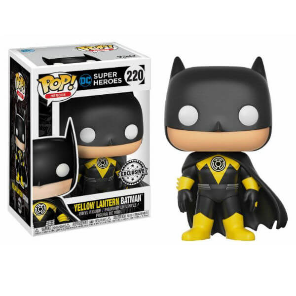 DC Yellow Lantern Batman EXC Pop! Vinyl Figure