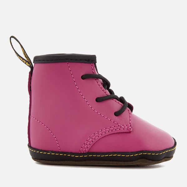 Dr. Martens Babies' Auburn Lamper Leather Boots - Hot Pink
