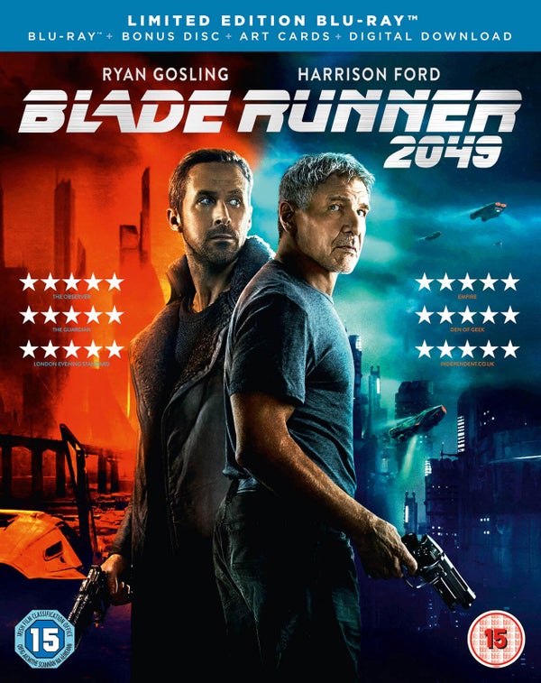 Blade Runner 2049 Limited Edition 2-Disc (Bonus Disc + 5 Art Cards)