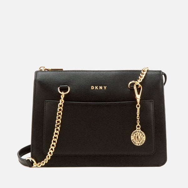 DKNY Women's Small Zip Tote Bag - Black