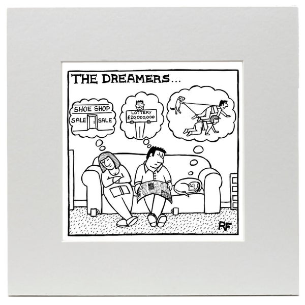 Off the Leash The Dreamers Art Print