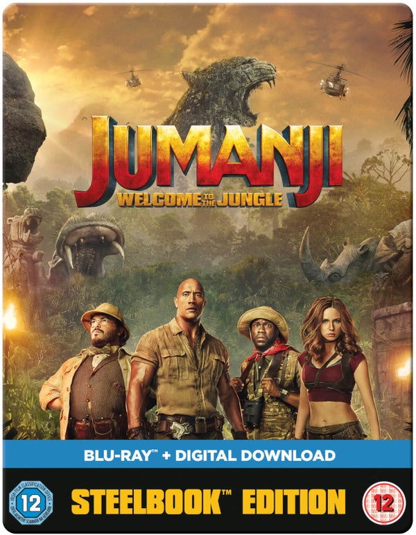 Jumanji: Willkommen im Dschungel - Limited Edition Steelbook Blu-ray