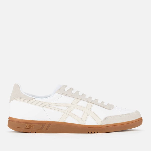 Asics Lifestyle Men's Vickka TRS Leather Court Trainers - White/Birch